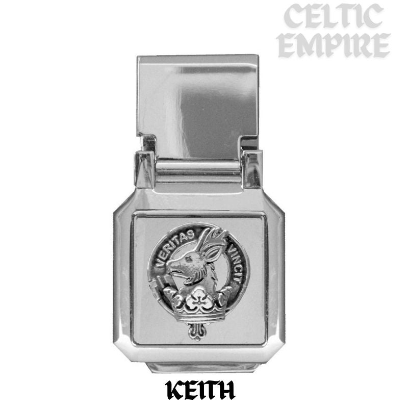 Keith Scottish Family Clan Crest Money Clip