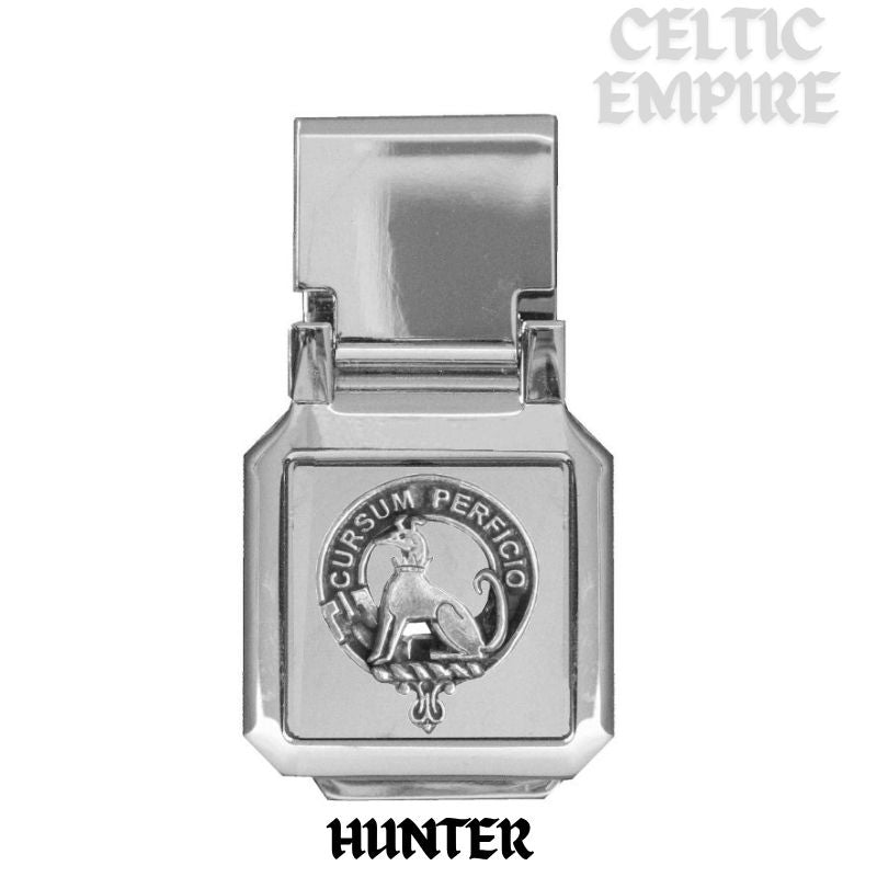 Hunter Scottish Family Clan Crest Money Clip