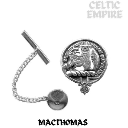MacThomas Family Clan Crest Scottish Tie Tack/ Lapel Pin