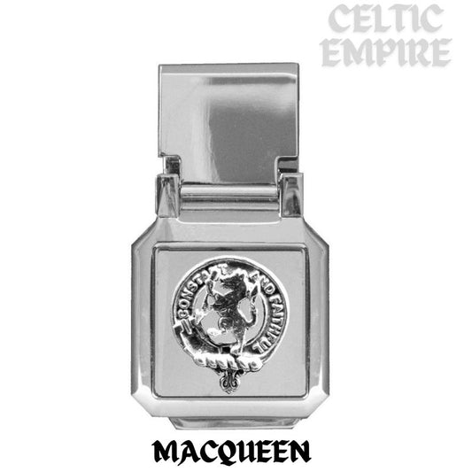MacQueen Scottish Family Clan Crest Money Clip