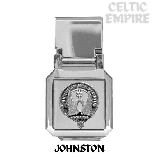 Johnston Scottish Family Clan Crest Money Clip