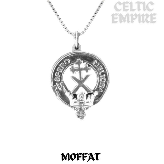 Moffatt Family Clan Crest  Scottish Pendant, Scottish Necklace