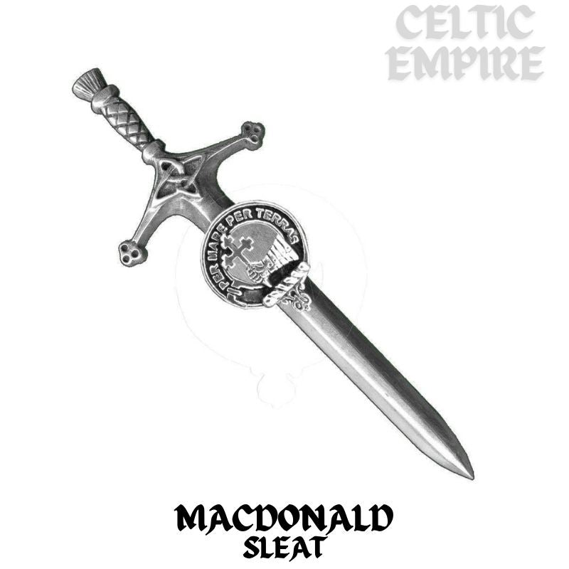 MacDonald (Sleat) Family Clan Crest Kilt Pin, Scottish Pin
