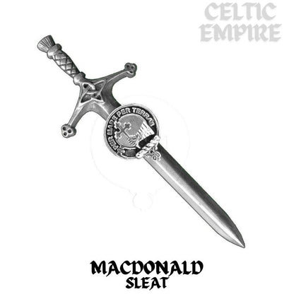 MacDonald (Sleat) Family Clan Crest Kilt Pin, Scottish Pin