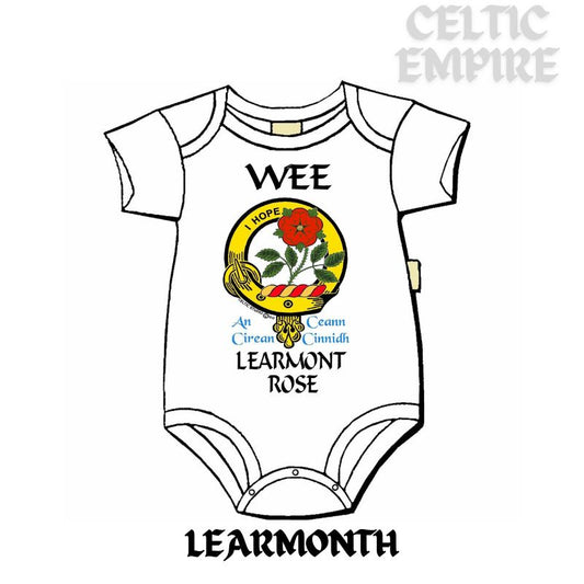 Learmonth Rose Scottish Family Clan Crest Baby Jumper