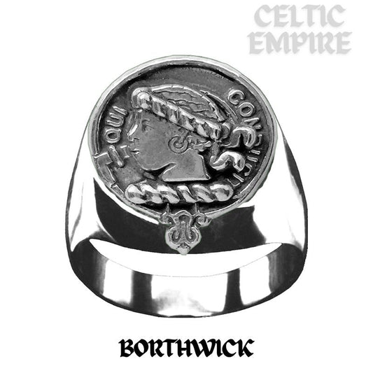 Borthwick Scottish Family Clan Crest Ring