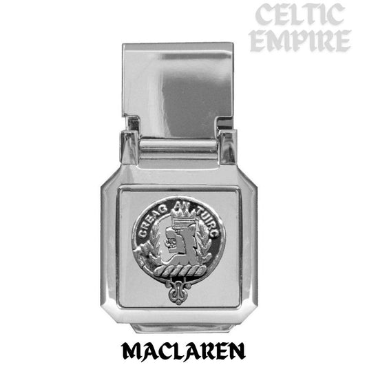 MacLaren Scottish Family Clan Crest Money Clip