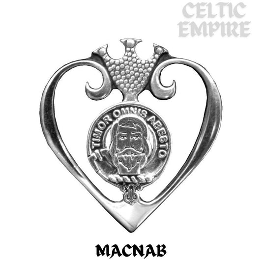 MacNab Family Clan Crest Luckenbooth Brooch or Pendant