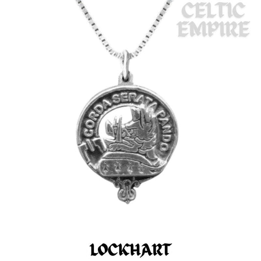Lockhart Family Clan Crest Scottish Pendant