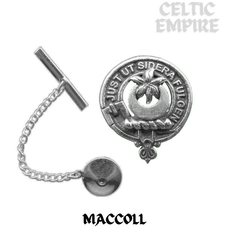 MacColl Family Clan Crest Scottish Tie Tack/ Lapel Pin