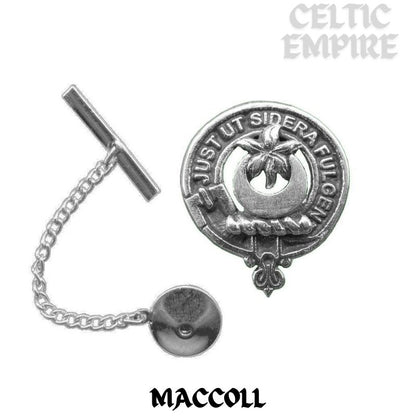 MacColl Family Clan Crest Scottish Tie Tack/ Lapel Pin