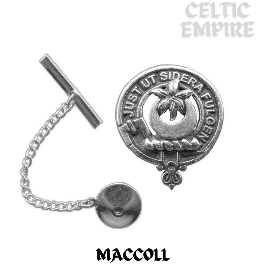 MacColl Family Clan Crest Scottish Tie Tack/ Lapel Pin