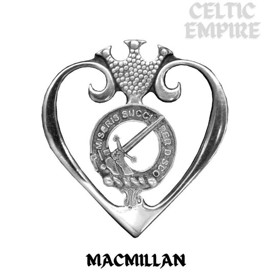 MacMillan Family Clan Crest Luckenbooth Brooch or Pendant
