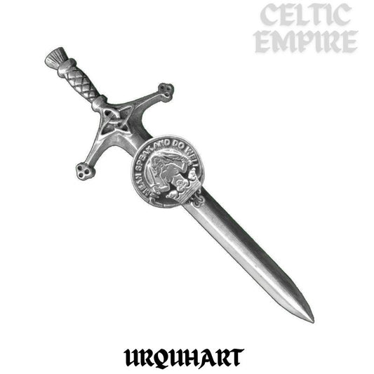 Urquhart Family Clan Crest Kilt Pin, Scottish Pin