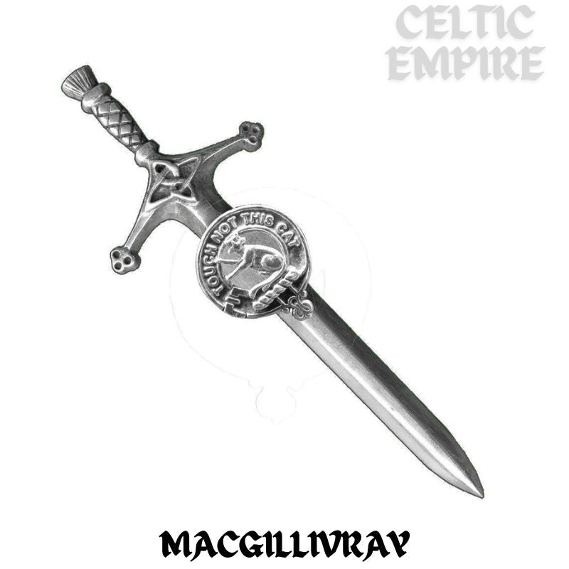 MacGillivray Family Clan Crest Kilt Pin, Scottish Pin