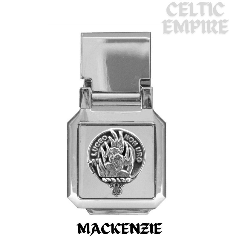 MacKenzie Scottish Family Clan Crest Money Clip
