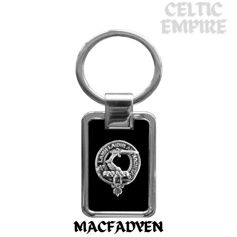MacFadden Family Clan Stainless Steel Key Ring