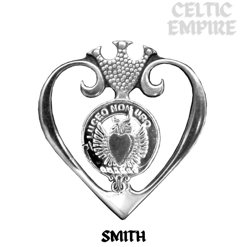 Smith Family Clan Crest Luckenbooth Brooch or Pendant