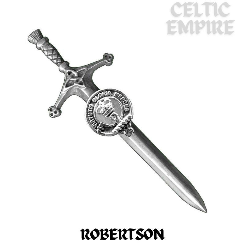 Robertson Family Clan Crest Kilt Pin, Scottish Pin