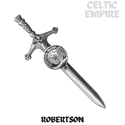 Robertson Family Clan Crest Kilt Pin, Scottish Pin