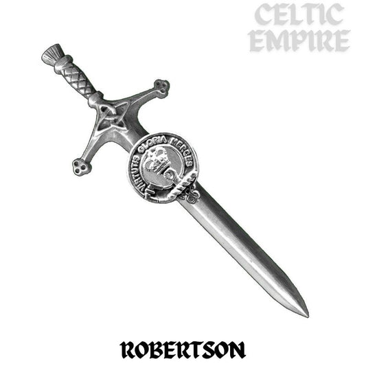 Robertson Family Clan Crest Kilt Pin, Scottish Pin