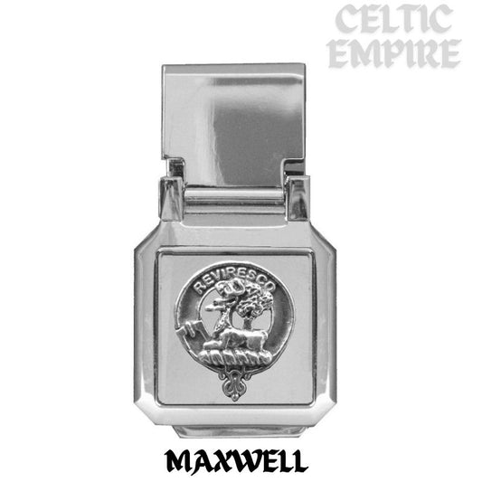 Maxwell Scottish Family Clan Crest Money Clip