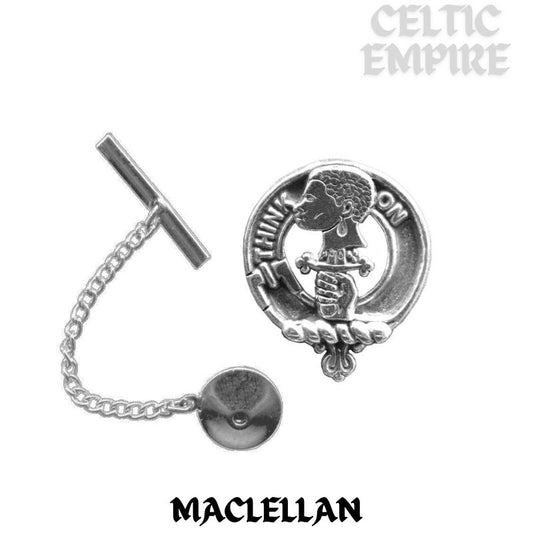MacLellan Family Clan Crest Scottish Tie Tack/ Lapel Pin