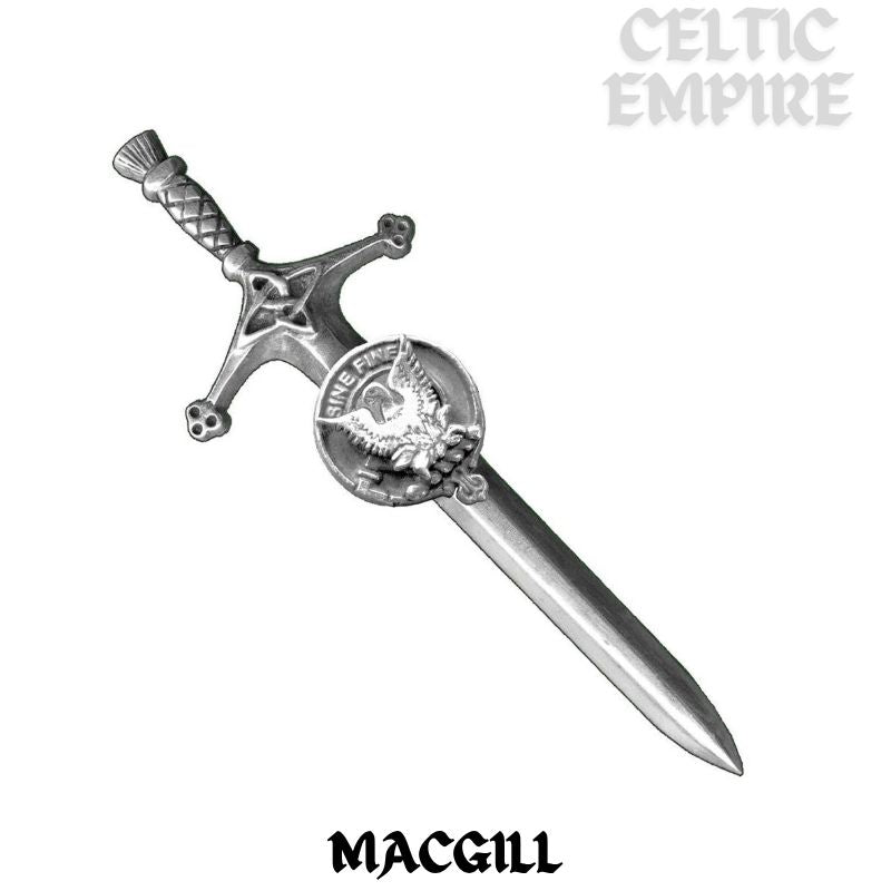 MacGill Family Clan Crest Kilt Pin, Scottish Pin