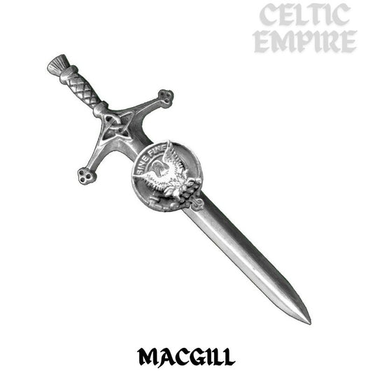 MacGill Family Clan Crest Kilt Pin, Scottish Pin