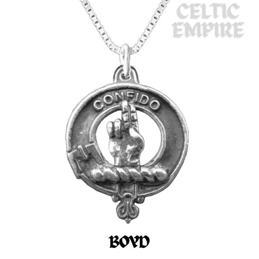 Boyd Family Clan Crest Scottish Pendant