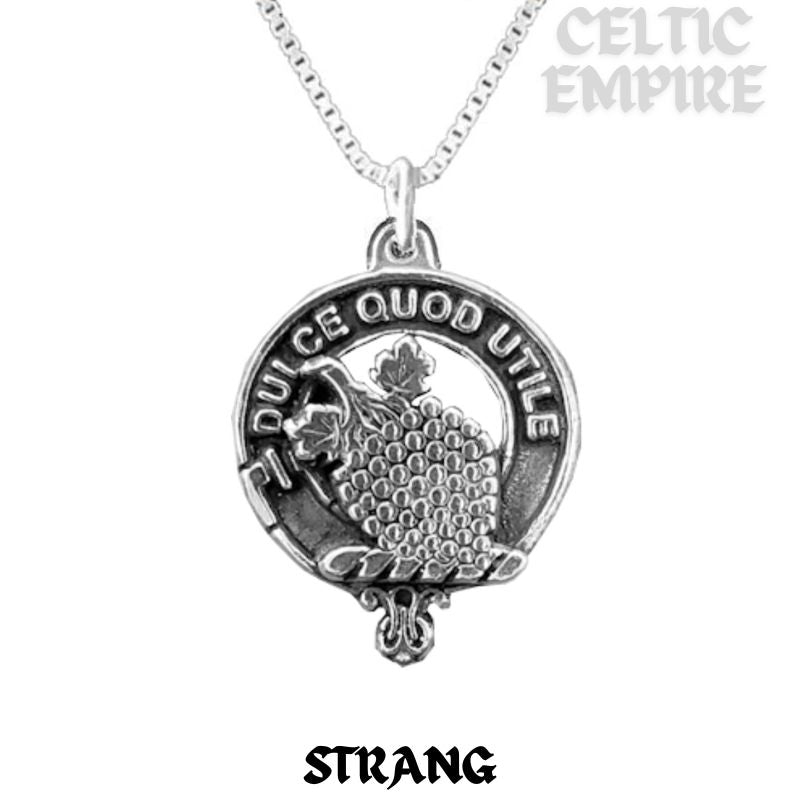 Strang Family Clan Crest Scottish Pendant