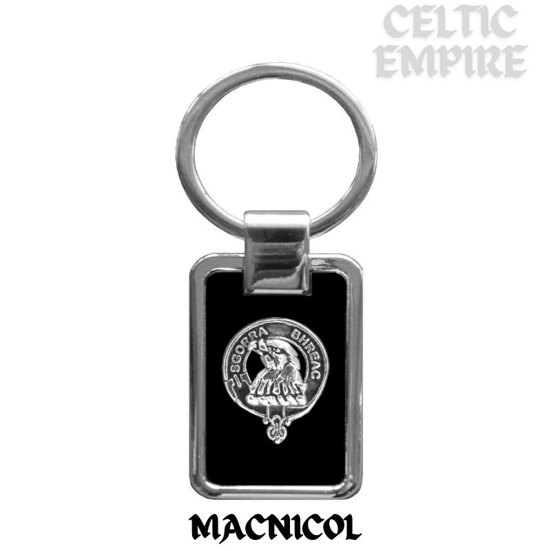 MacNicol Family Clan Stainless Steel Key Ring