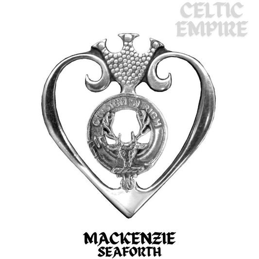 MacKenzie Seaforth Family Clan Crest Luckenbooth Brooch or Pendant