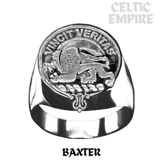 Baxter Scottish Family Clan Crest Ring