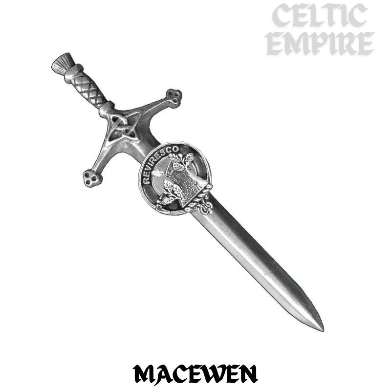 MacEwen Family Clan Crest Kilt Pin, Scottish Pin