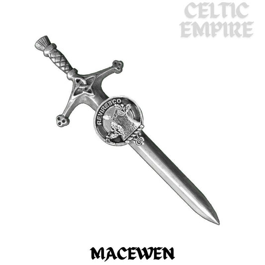 MacEwen Family Clan Crest Kilt Pin, Scottish Pin