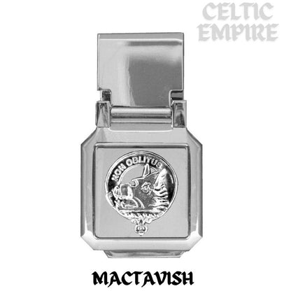 MacTavish Scottish Family Clan Crest Money Clip