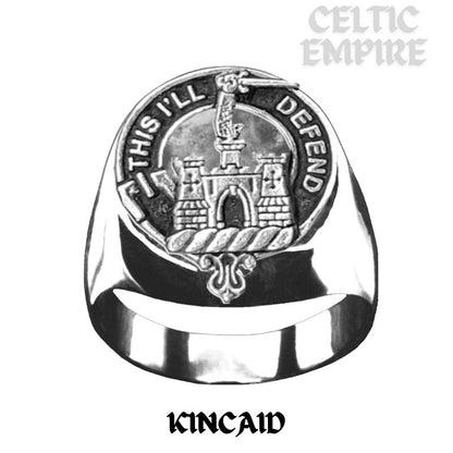 Kincaid Scottish Family Clan Crest Ring
