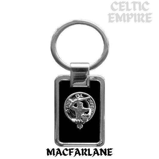 MacFarlane Family Clan Stainless Steel Key Ring