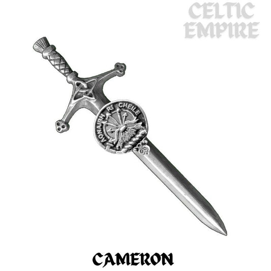 Cameron Family Clan Crest Kilt Pin, Scottish Pin