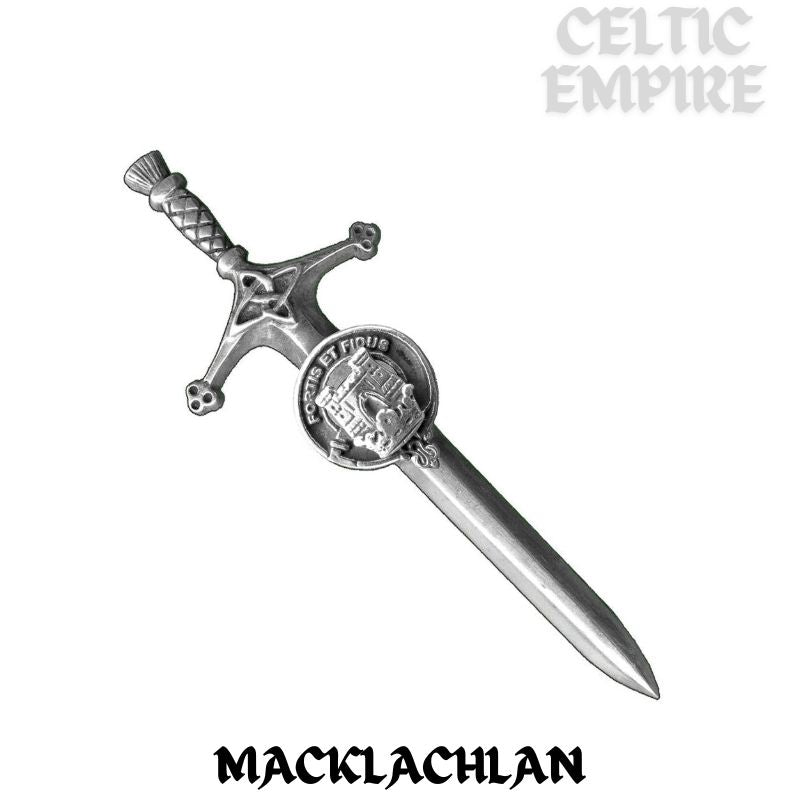 MacLachlan Family Clan Crest Kilt Pin, Scottish Pin