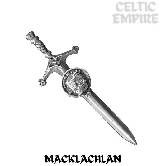 MacLachlan Family Clan Crest Kilt Pin, Scottish Pin