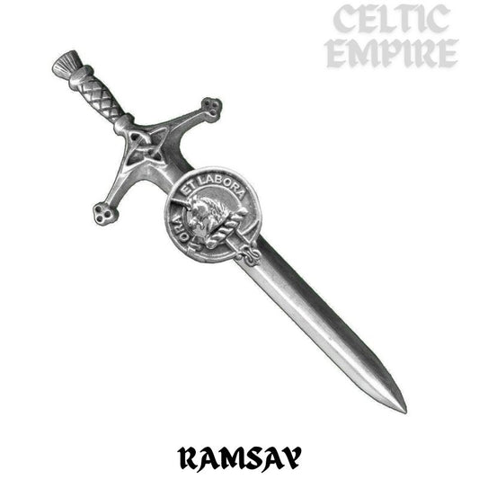 Ramsay Family Clan Crest Kilt Pin, Scottish Pin
