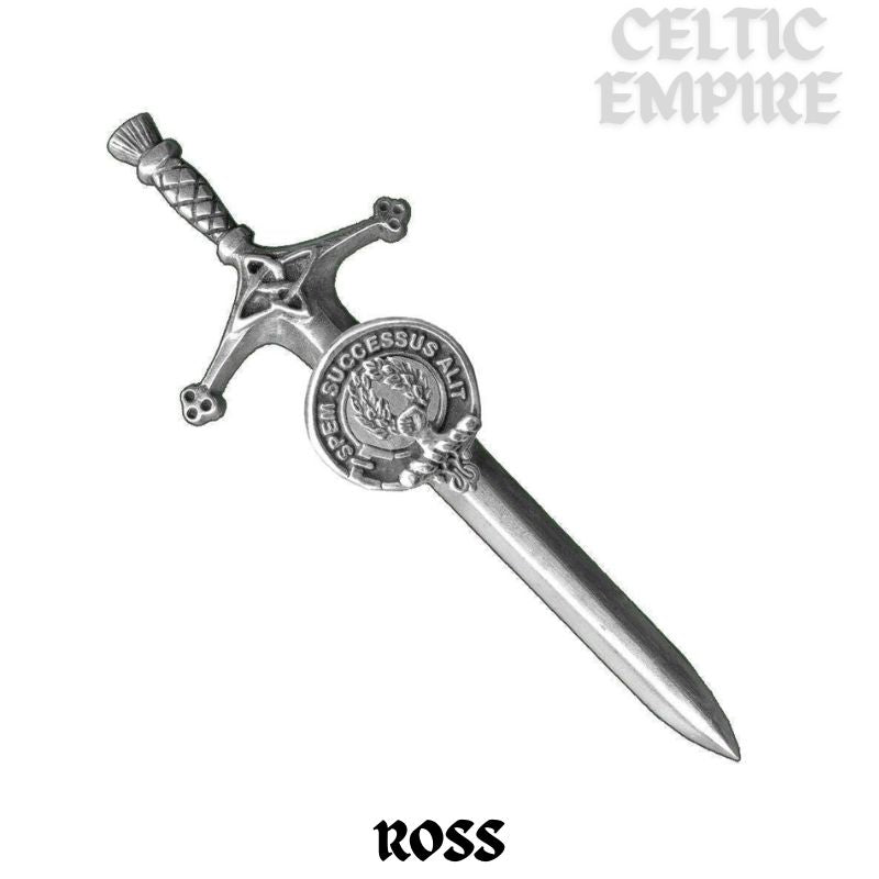Ross Family Clan Crest Kilt Pin, Scottish Pin