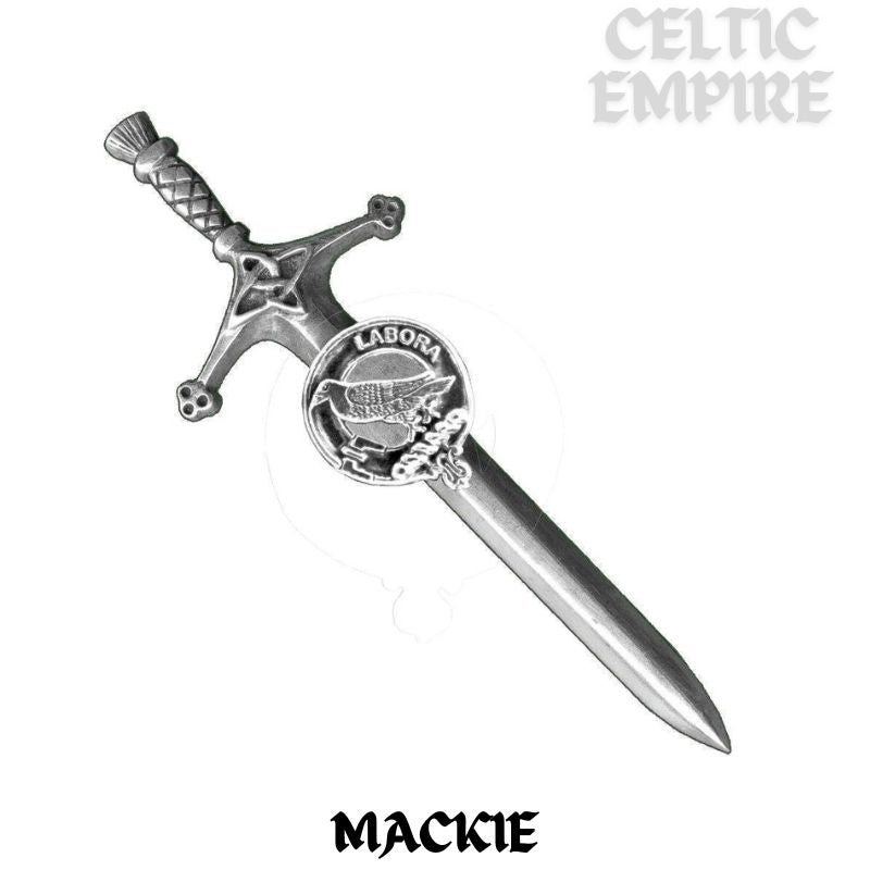 MacKie Family Clan Crest Kilt Pin, Scottish Pin