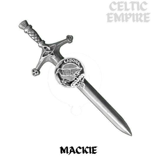 MacKie Family Clan Crest Kilt Pin, Scottish Pin