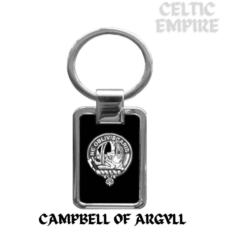 Campbell Argyll Family Clan Stainless Steel Key Ring