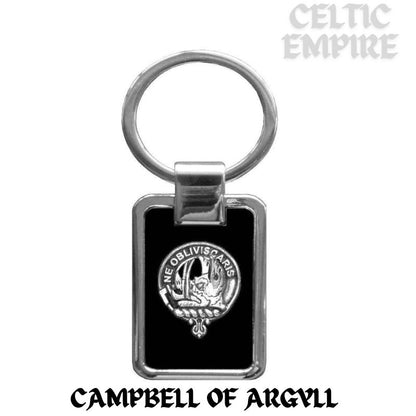 Campbell Argyll Family Clan Stainless Steel Key Ring