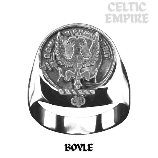 Boyle Scottish Family Clan Crest Ring