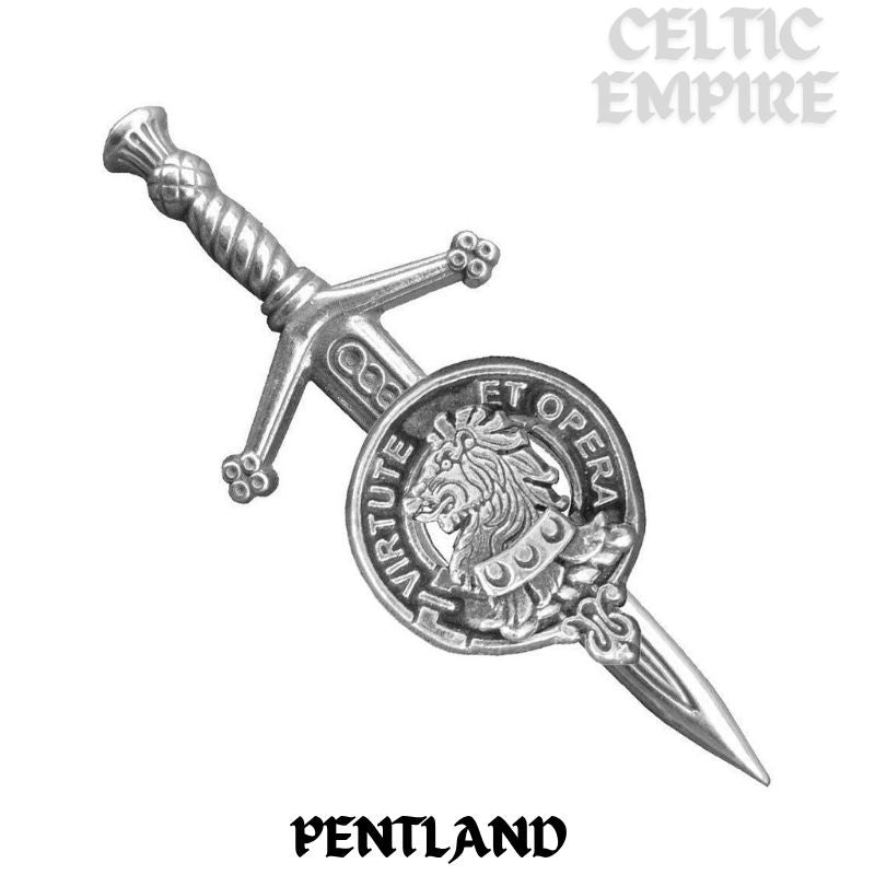 Pentland Scottish Small Family Clan Kilt Pin